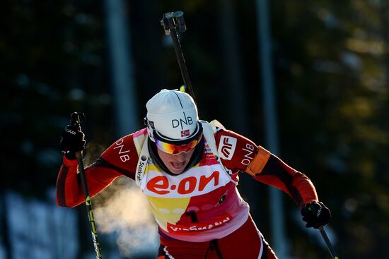 Biathlon. 9th stage of World Cup. Women's sprint