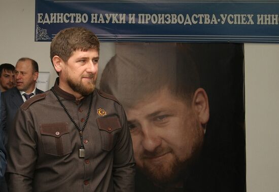 Chechen leader Ramzan Kadyrov visits JSC Energiya Plyus