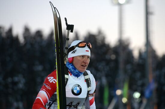 Biathlon. 9th stage of World Cup. Women's sprint