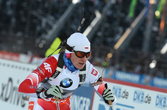 Biathlon. 9th stage of World Cup. Women's sprint