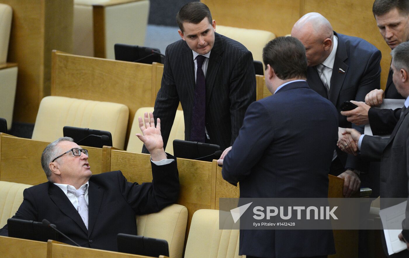 State Duma plenary session