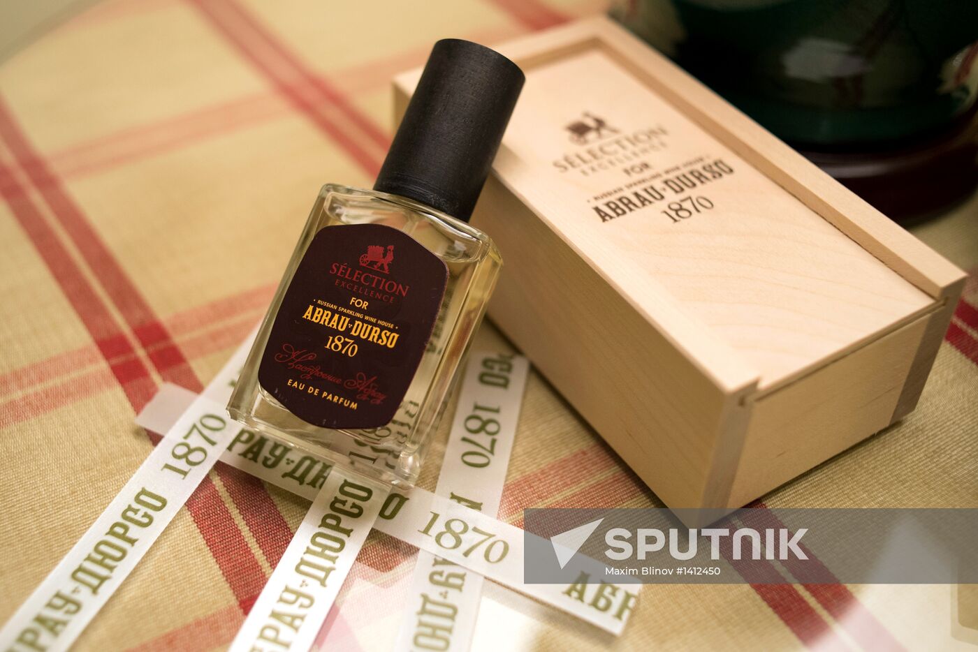 Presentation of Abrau-Durso perfumes