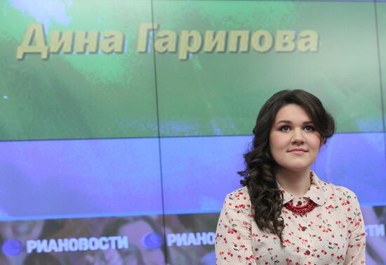 Eurovision contest participant Dina Garipova presents new video