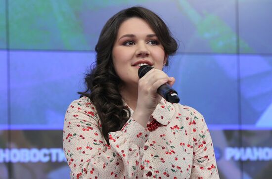 Eurovision contest participant Dina Garipova presents new video