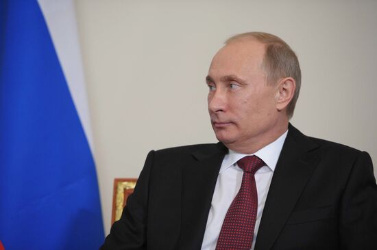 Vladimir Putin's working visit to Northwestern Federal District