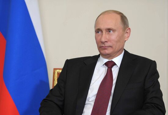 Vladimir Putin's working visit to Northwestern Federal District
