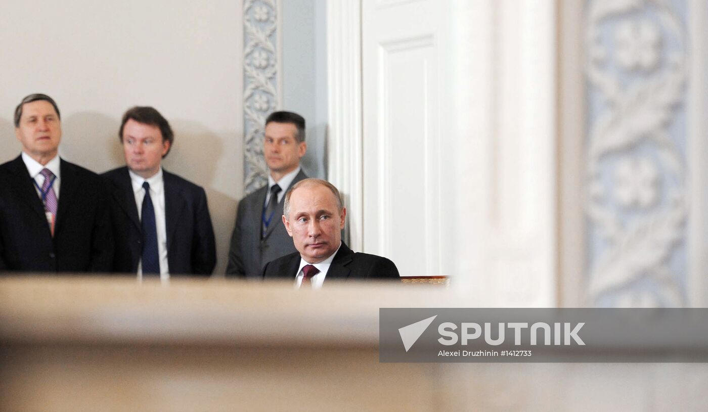Vladimir Putin's working visit to Northwestern Federal District