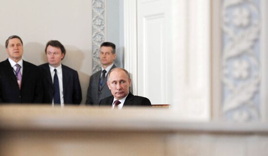Vladimir Putin's working visit to Northwestern Federal District