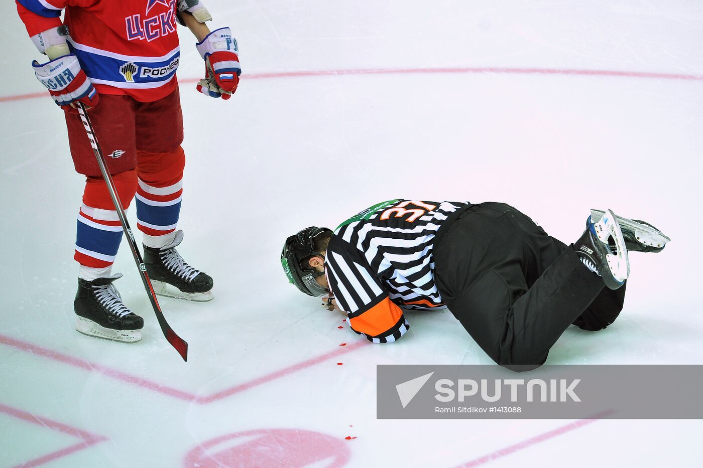 Kontinental Hockey League. CSKA vs. Dynamo