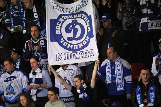 Kontinental Hockey League. CSKA vs. Dynamo