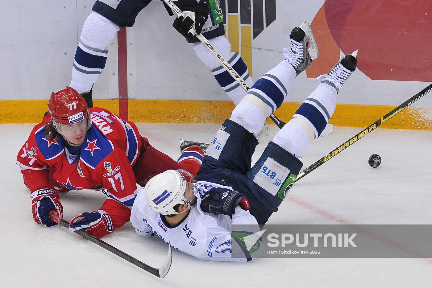 Kontinental Hockey League. CSKA vs. Dynamo