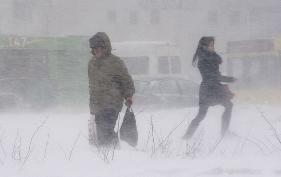 European cyclone reaches Minsk