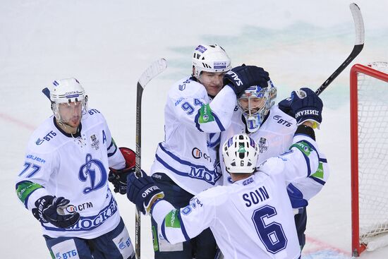 Kontinental Hockey League. CSKA vs. Dynamo