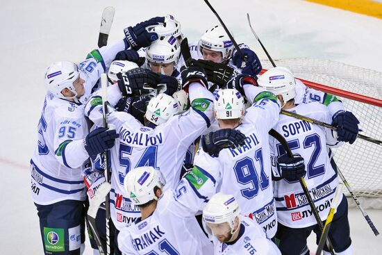 Kontinental Hockey League. CSKA vs. Dynamo