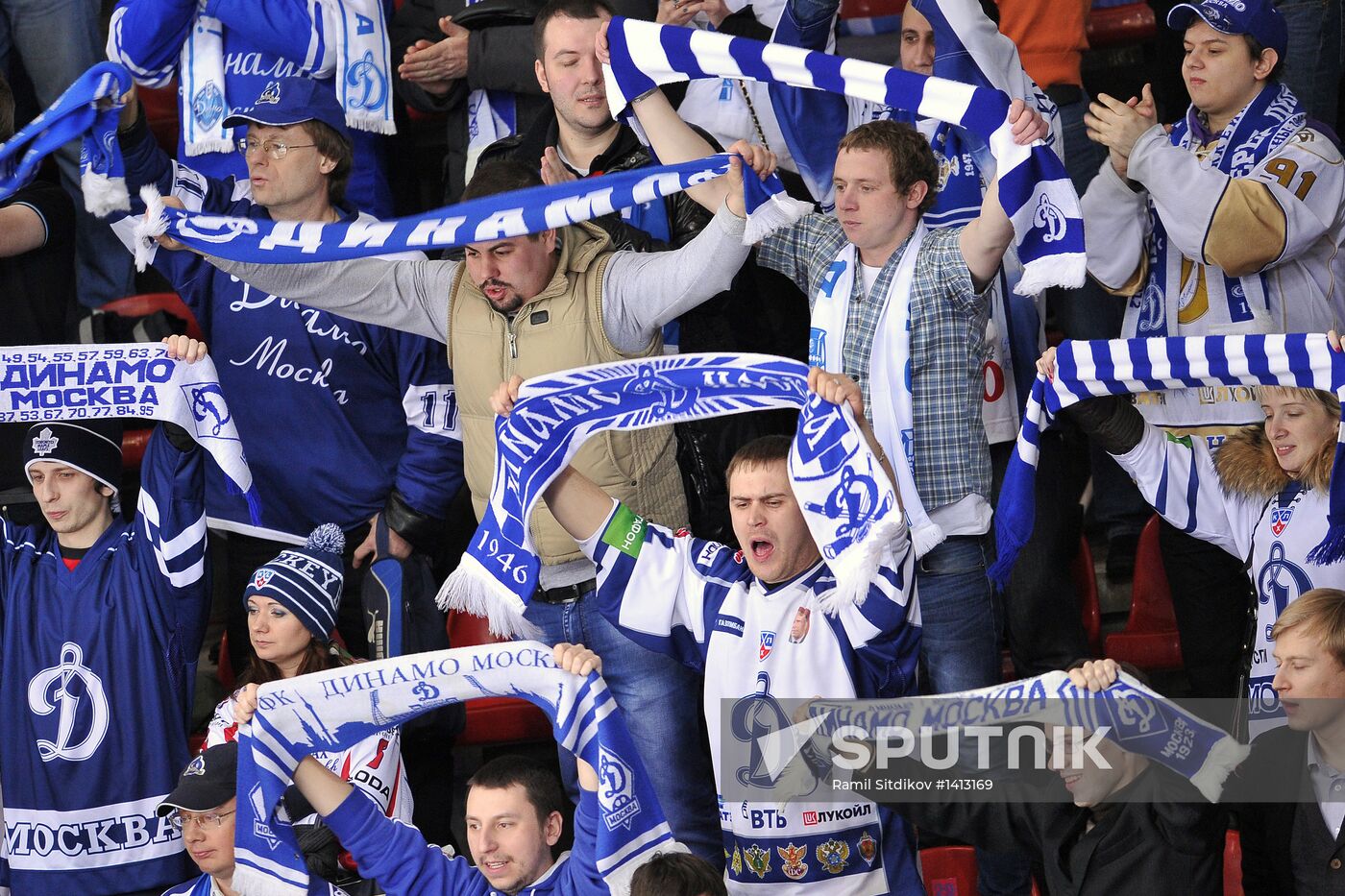 Kontinental Hockey League. CSKA vs. Dynamo