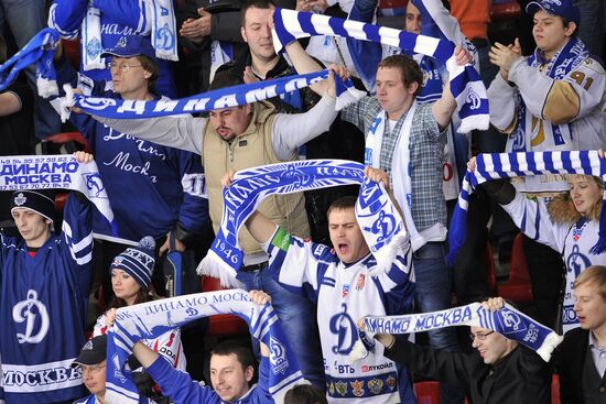 Kontinental Hockey League. CSKA vs. Dynamo