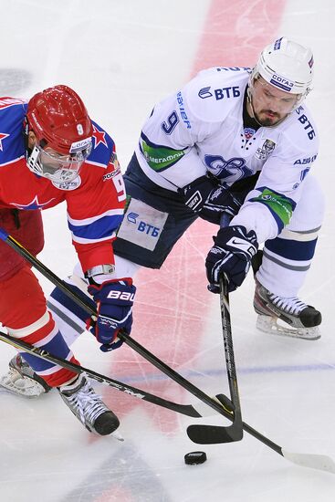 Kontinental Hockey League. CSKA vs. Dynamo