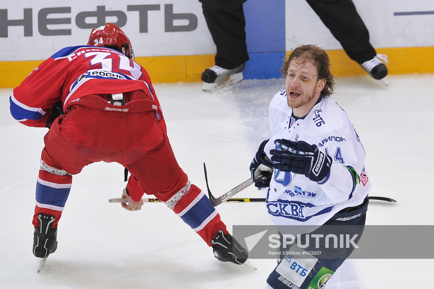 Kontinental Hockey League. CSKA vs. Dynamo
