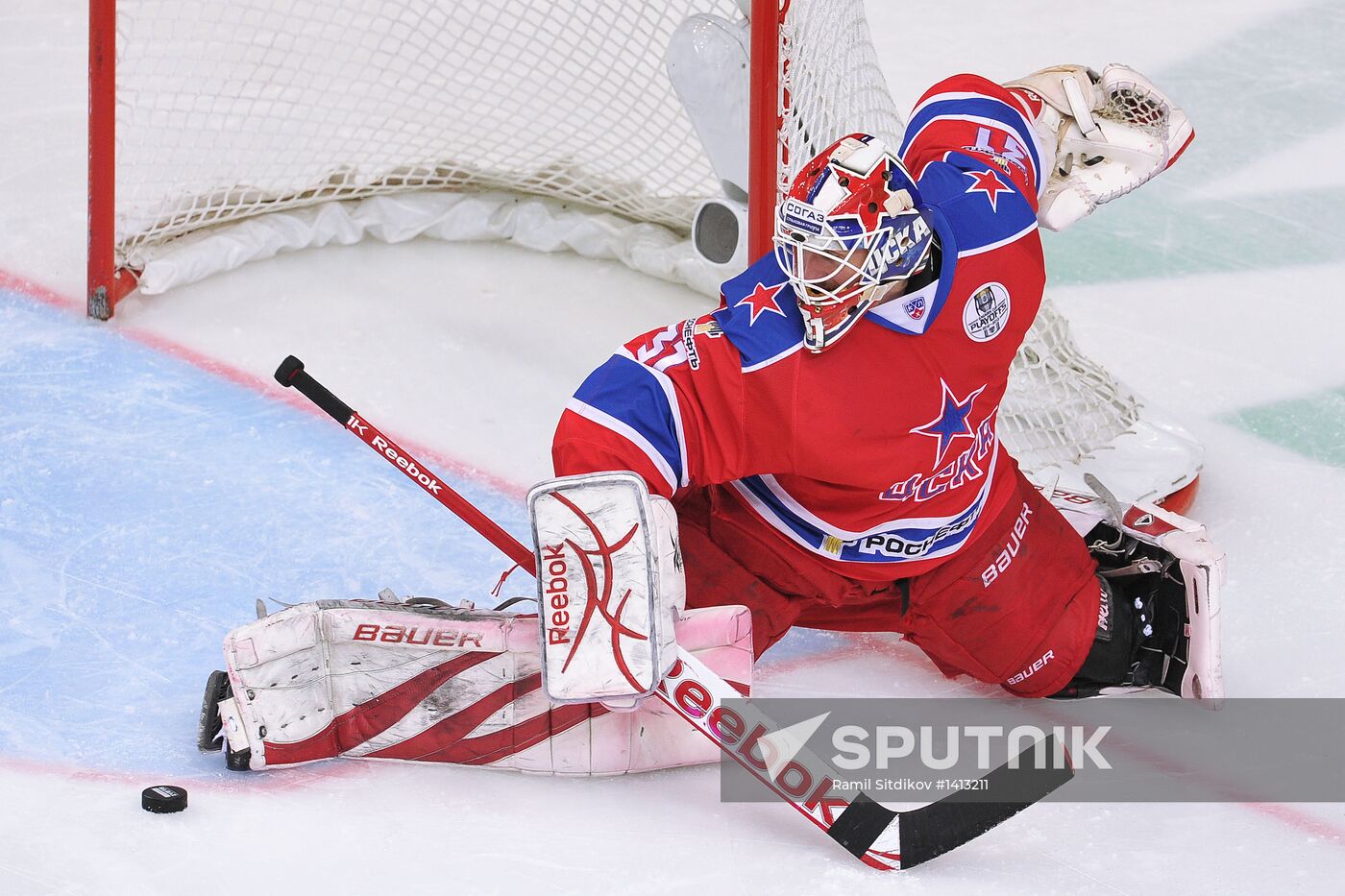 Kontinental Hockey League. CSKA vs. Dynamo