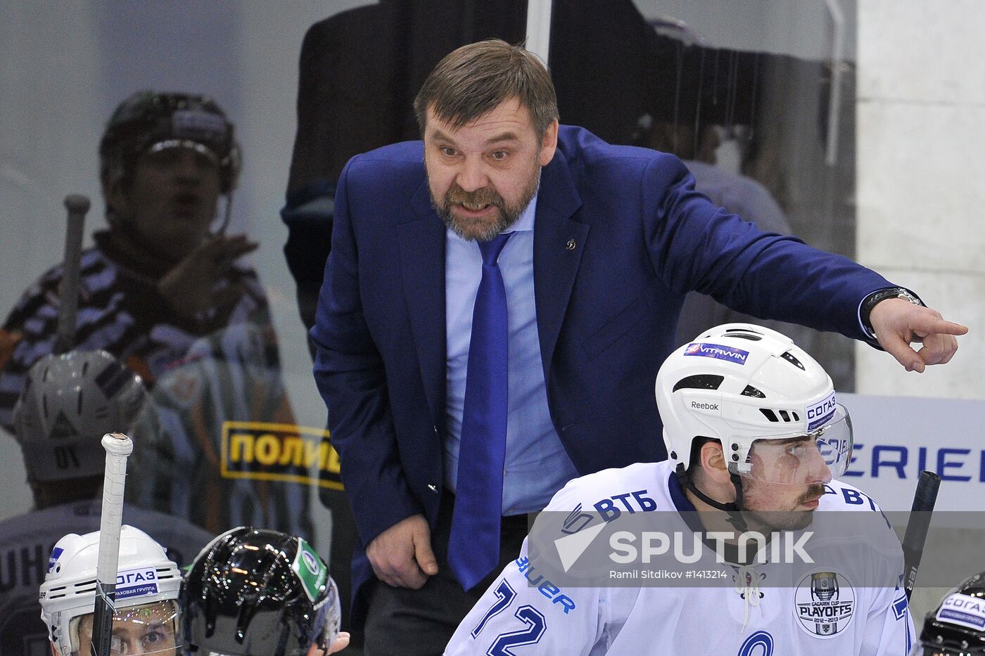 Kontinental Hockey League. CSKA vs. Dynamo