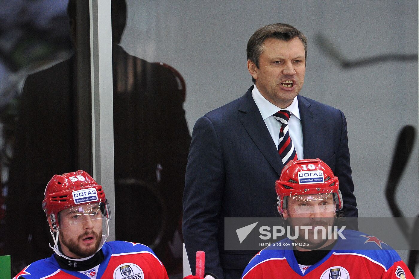 Kontinental Hockey League. CSKA vs. Dynamo