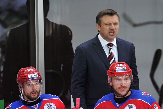 Kontinental Hockey League. CSKA vs. Dynamo