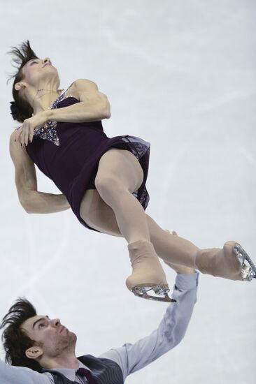 World Figure Skating Championships. Pairs free skating