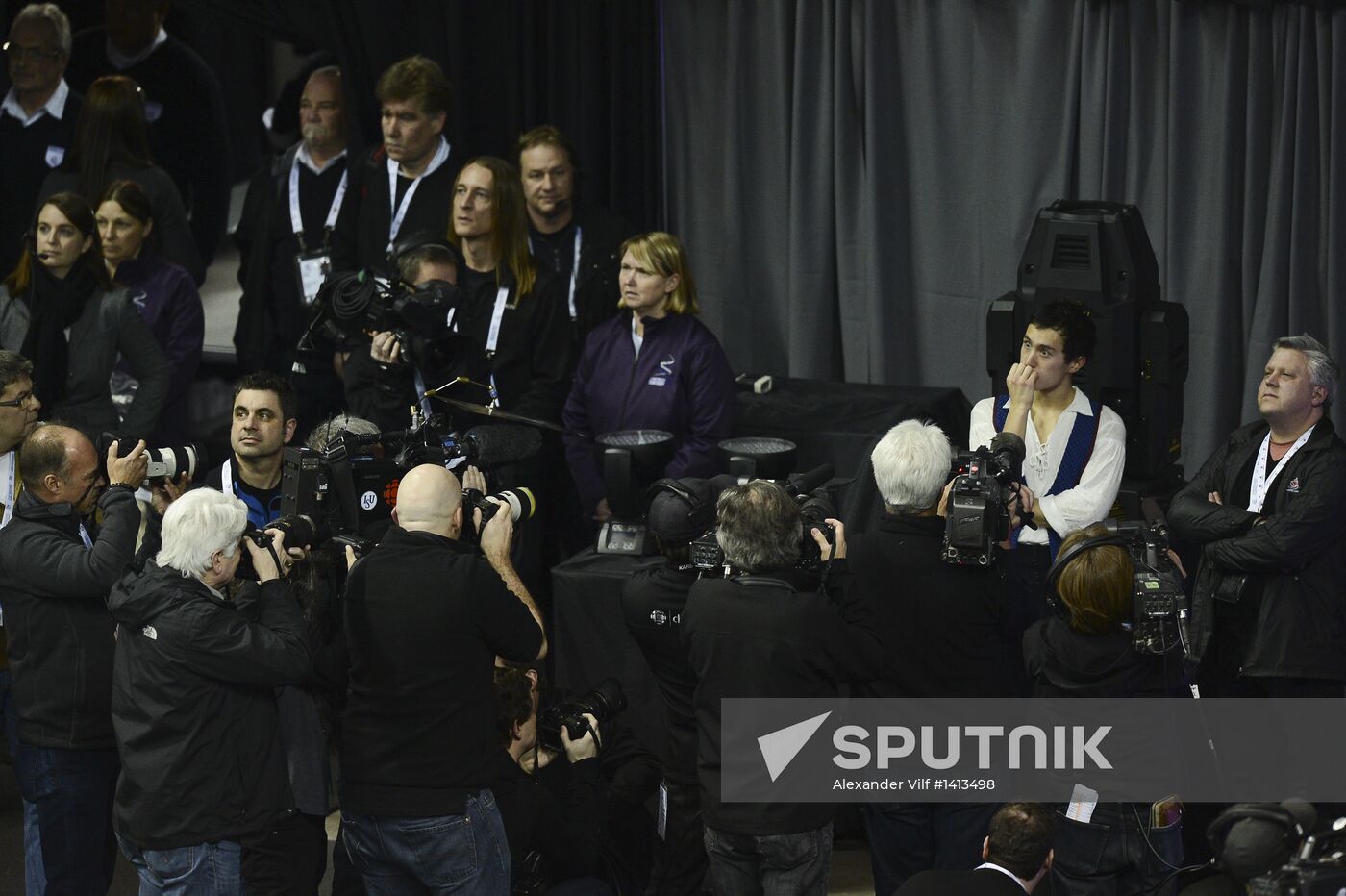 World Figure Skating Championships. Men. Free skating