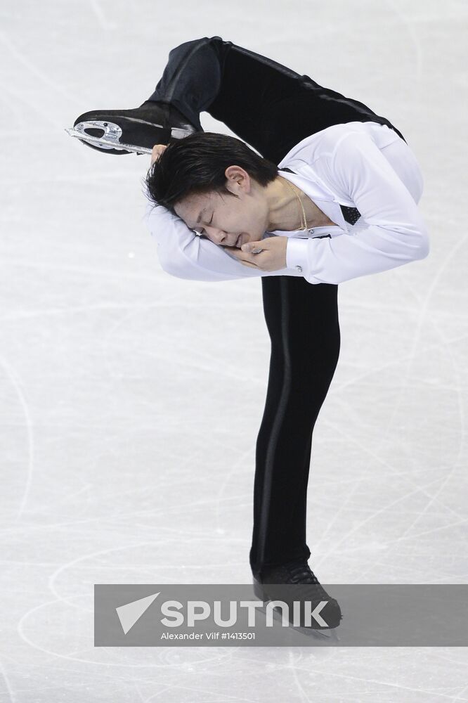 World Figure Skating Championships. Men. Free skating