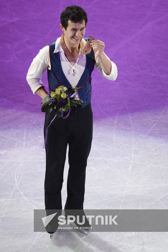 World Figure Skating Championships. Men. Free skating