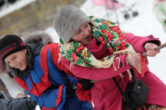 Bakshevskaya Maslenitsa 2013 in Moscow region