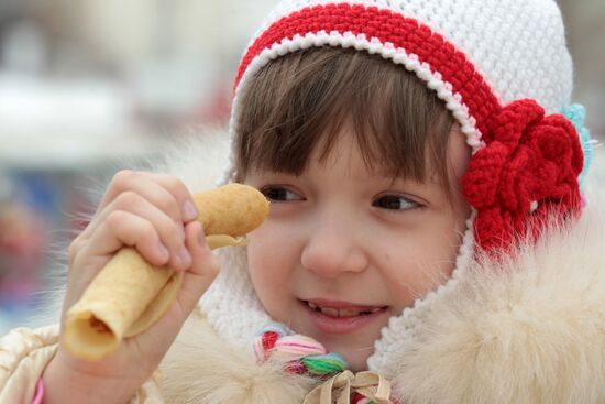 Bakshevskaya Maslenitsa 2013 in Moscow region