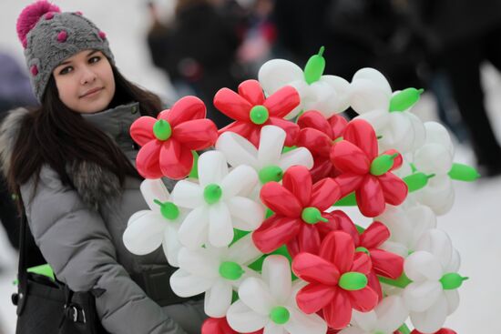 Bakshevskaya Maslenitsa 2013 in Moscow region