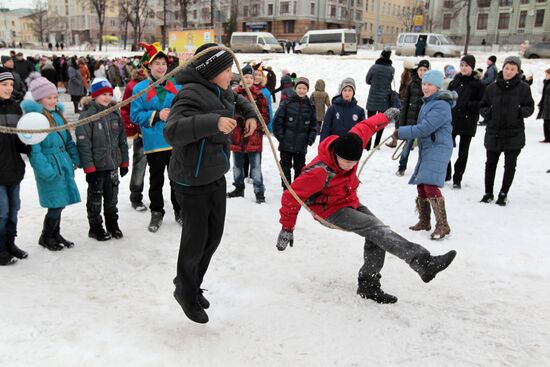 Bakshevskaya Maslenitsa 2013 in Moscow region