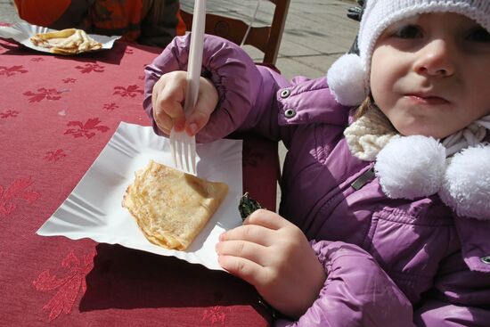 Bakshevskaya Maslenitsa 2013 in Moscow region