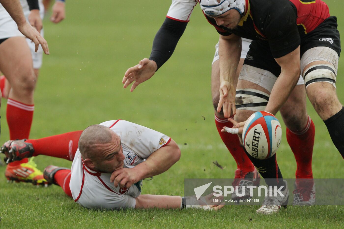 Rugby. European Nations Cup. Russia vs. Belgium