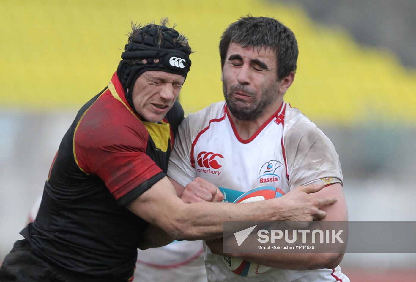 Rugby. European Nations Cup. Russia vs. Belgium