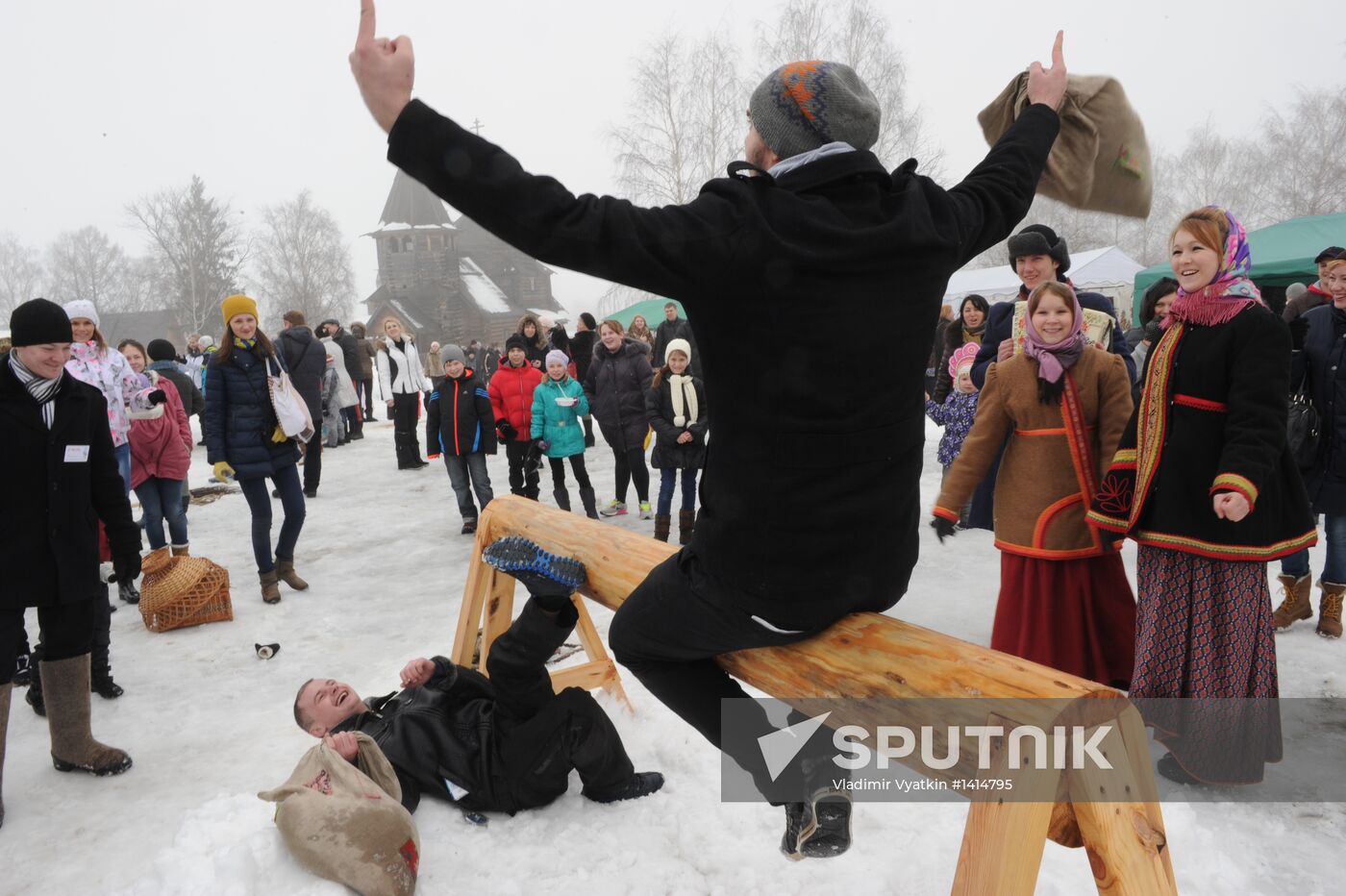 Bakshevskaya Maslenitsa 2013 in Moscow region