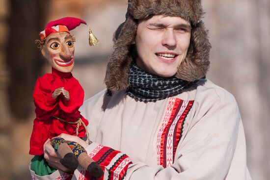 Bakshevskaya Maslenitsa 2013 in Moscow region