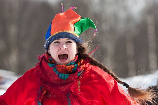 Bakshevskaya Maslenitsa 2013 in Moscow region
