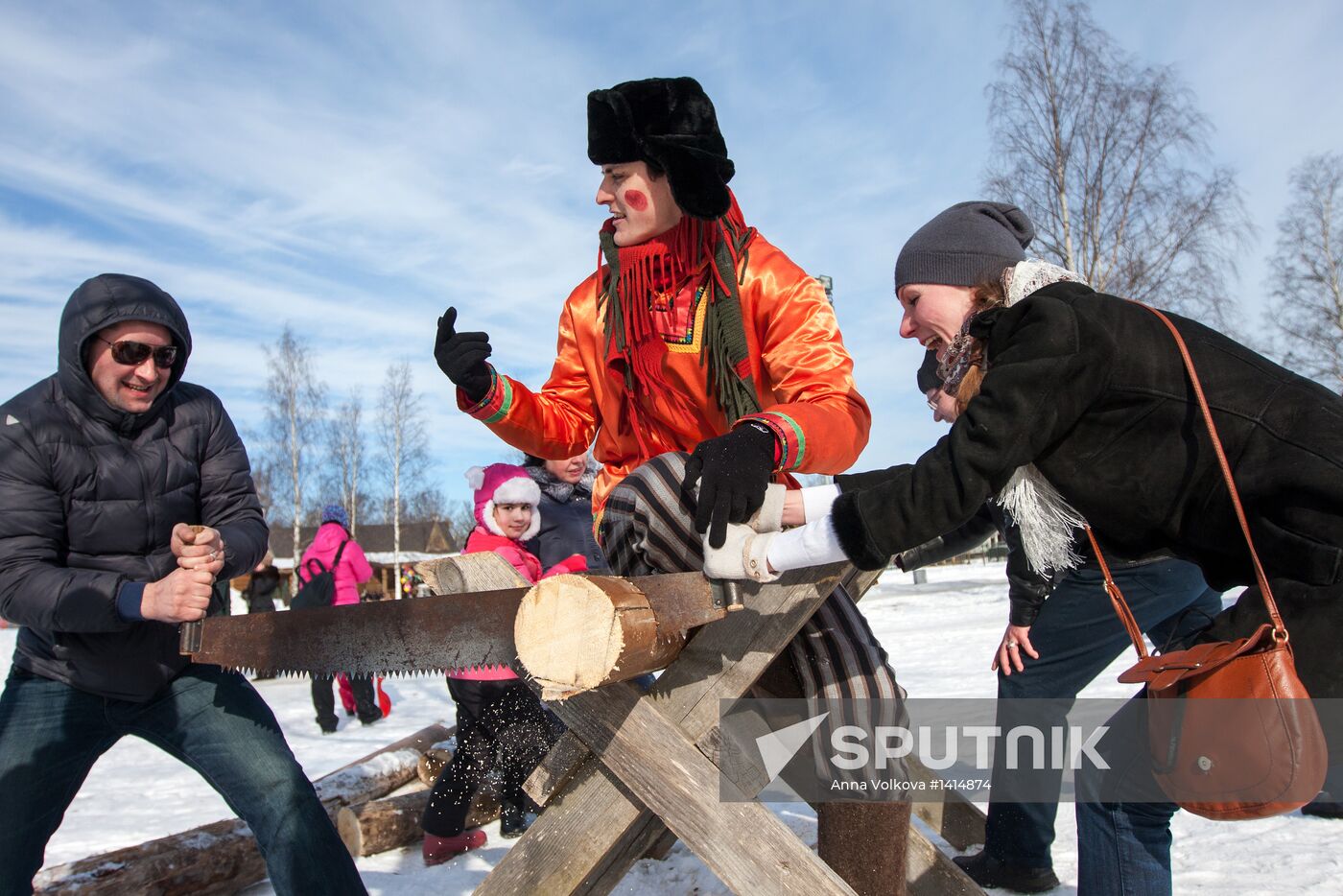Bakshevskaya Maslenitsa 2013 in Moscow region