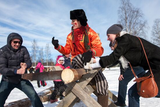 Bakshevskaya Maslenitsa 2013 in Moscow region