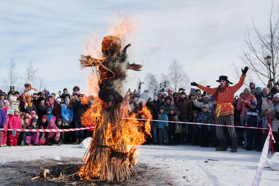 Bakshevskaya Maslenitsa 2013 in Moscow region