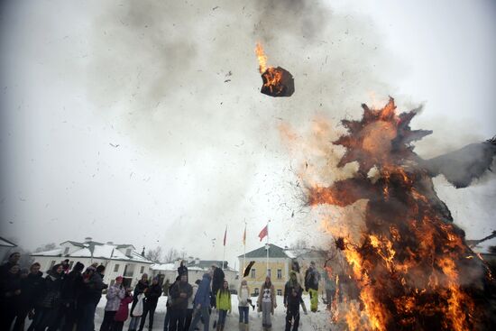 Bakshevskaya Maslenitsa 2013 in Moscow region