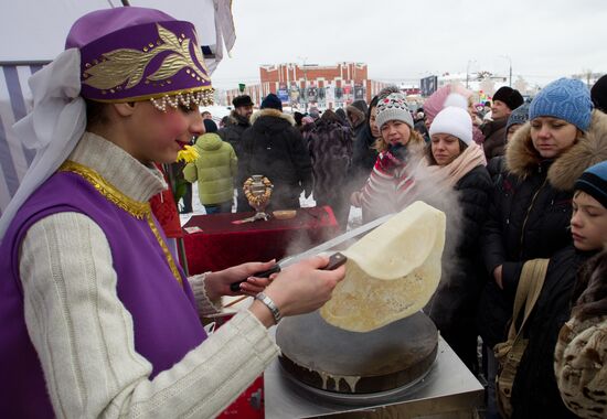 Bakshevskaya Maslenitsa 2013 in Moscow region