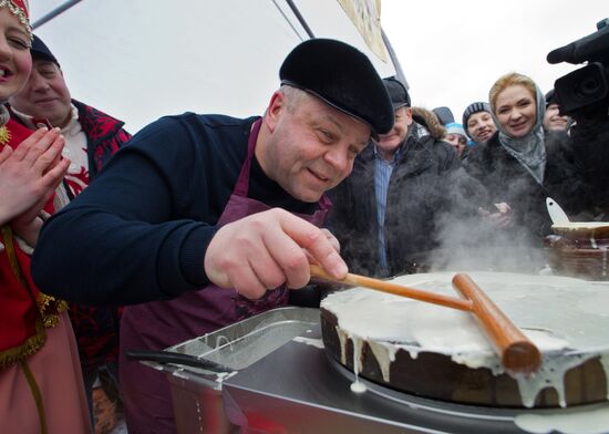 Bakshevskaya Maslenitsa 2013 in Moscow region