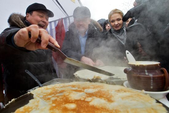 Bakshevskaya Maslenitsa 2013 in Moscow region