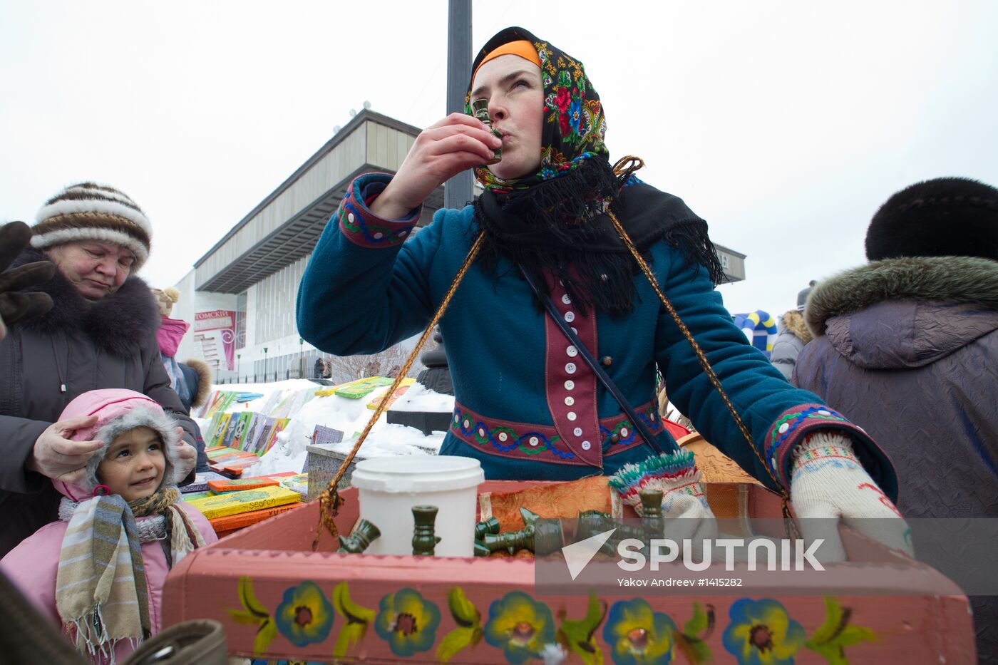 Bakshevskaya Maslenitsa 2013 in Moscow region
