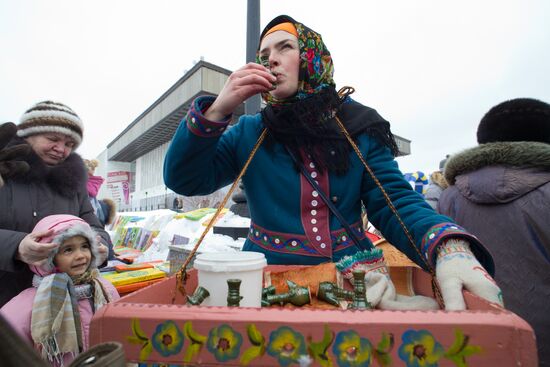 Bakshevskaya Maslenitsa 2013 in Moscow region