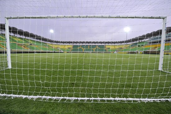 Anji Arena Stadium in Kaspiisk